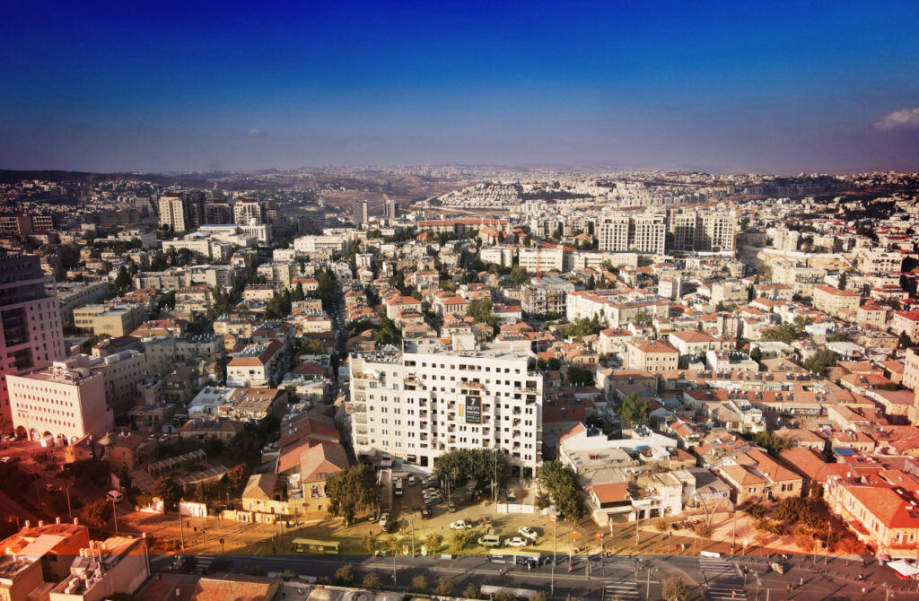 הדמיה של בניינים ברחוב נבון